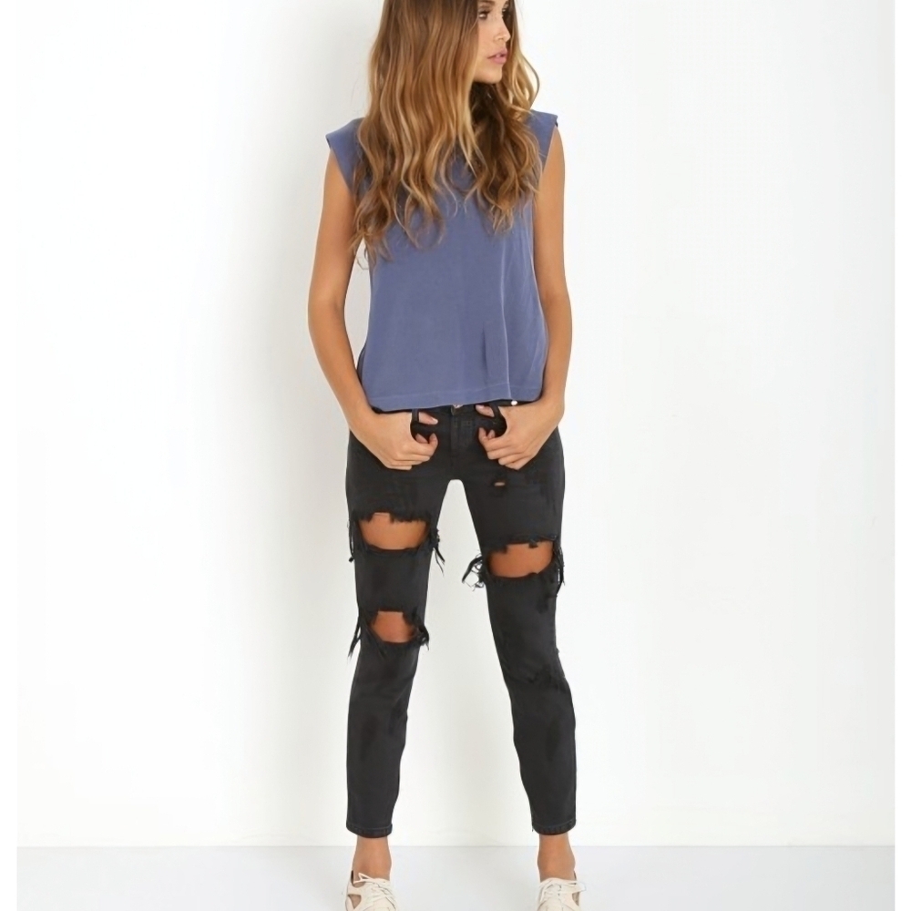 One Teaspoon | Trashed Free Bird Jeans